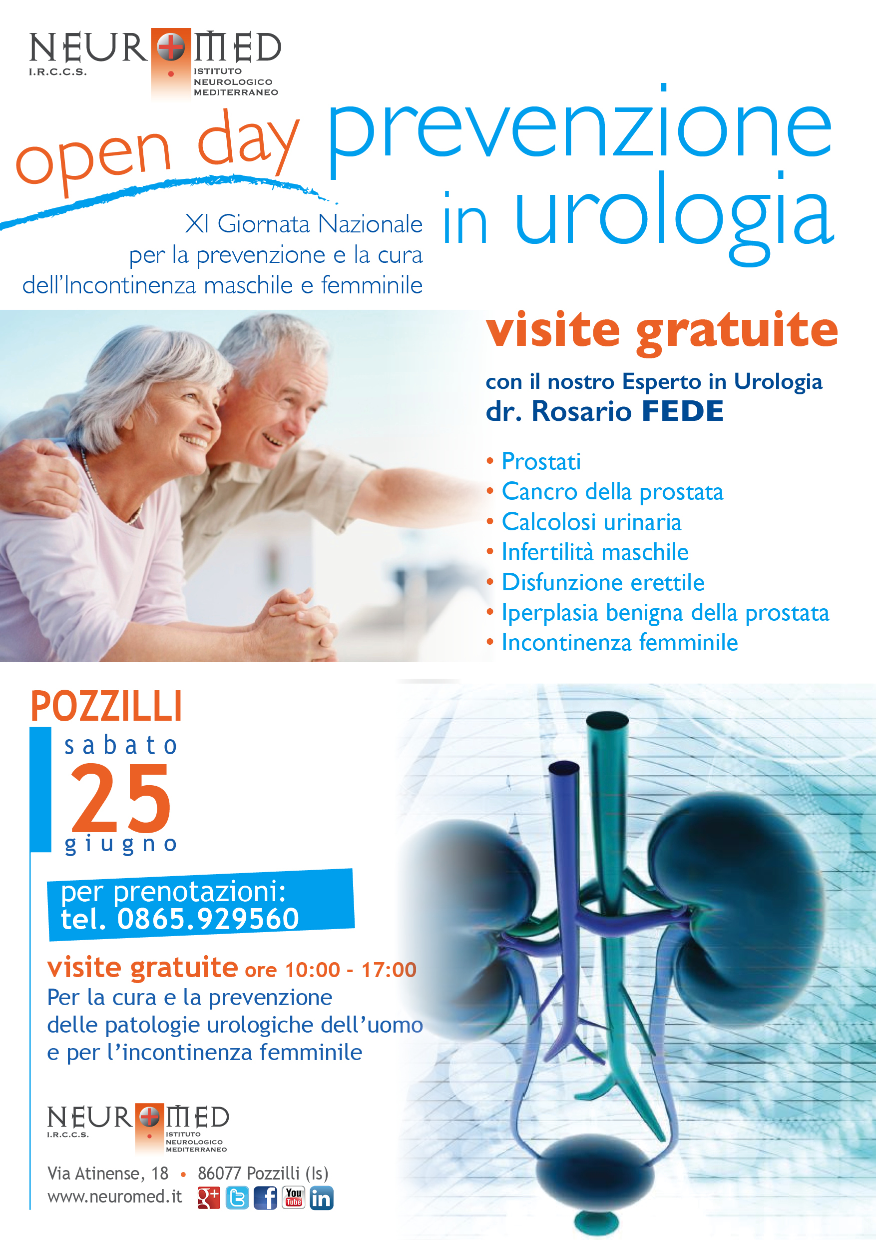 locandina MESE UROLOGIA