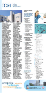 ortopedia, ostetricia, cardiologia, chirurgia generale, medicina